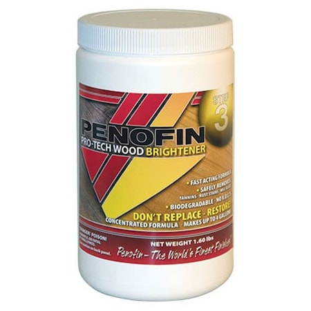 Penofin 1.6 Lb Pro-Tech Step No 3 - Wood Brightener FTECBQT